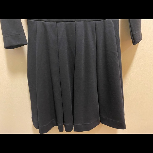 ✨NEW✨H&M BLACK LONG SLEEVE DRESS A LINE - Picture 5 of 8